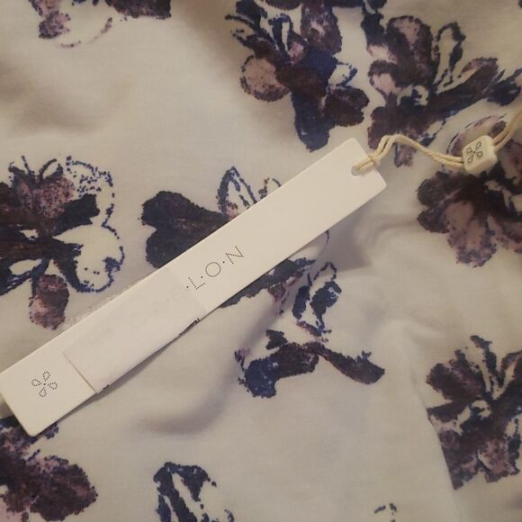 Caslon Womens Cozy Print Lena Floral‎ Sweatshirt Size XS NEW - Picture 5 of 6